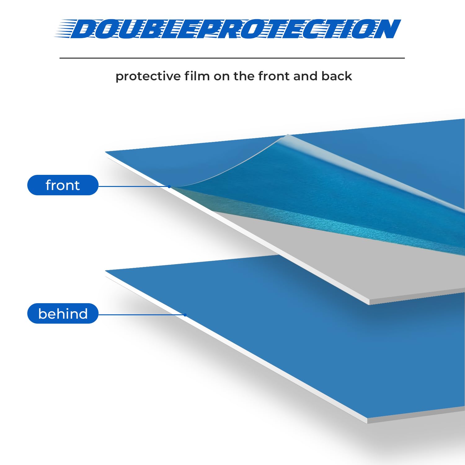 6061 Aluminum Sheet - 3 Pack, 6x6" -4
