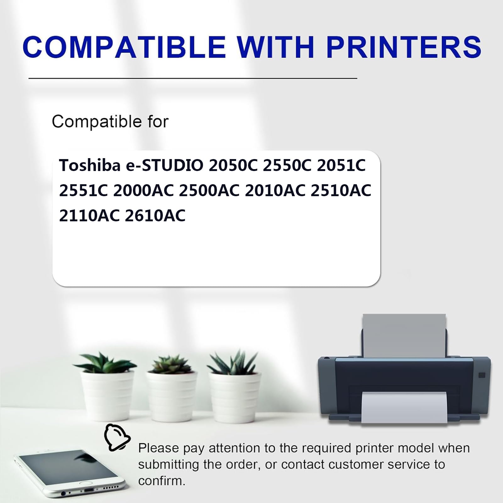 TB-FC30 Bac de Récupération de Toner Compatible pour Toshiba e-Studio 2050C 2550C 2051C 2551C 2000AC 2500AC 2010AC 2510AC 2110AC 2610AC Imprimantes, Impression Nette,Black