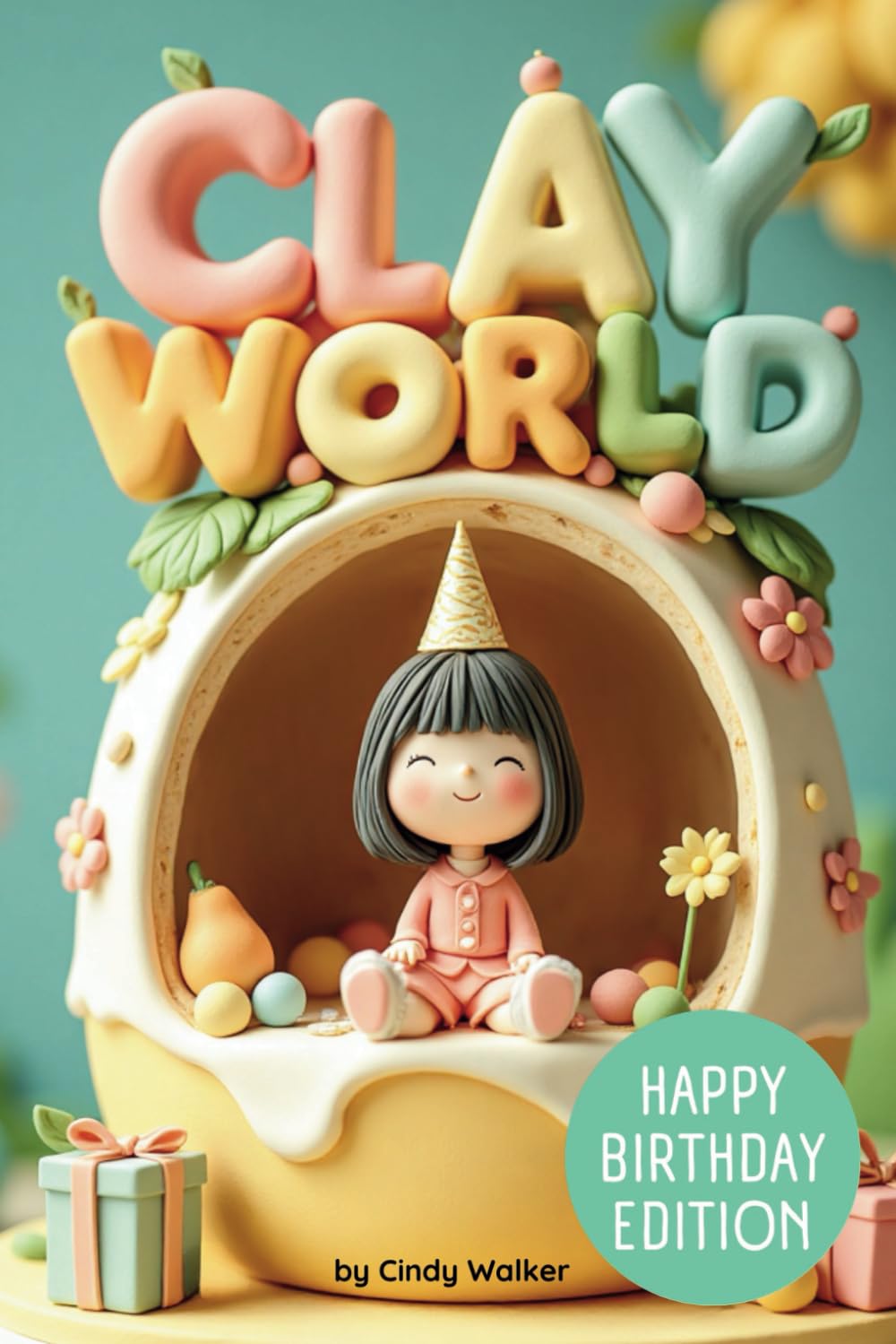 Clay World_Happy Birthday Edition: A Cute Characters Book With Over 100 Joyful Clay Designs. A Great Resource for Creative Birthday Gifts! (Absolutely Beautiful Clay Designs)