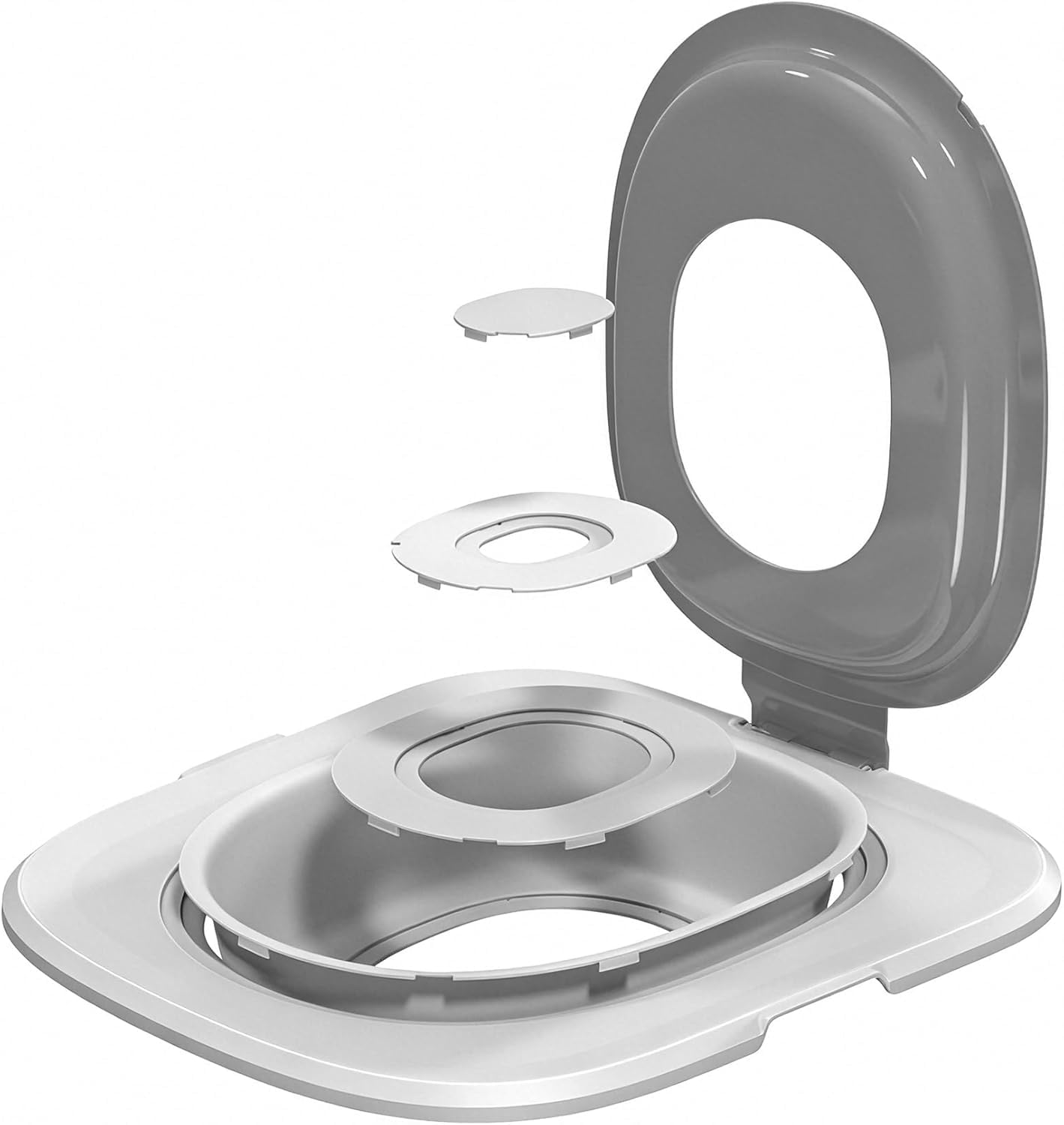 Toilet Training Kit System for Cat Potty Training Gray