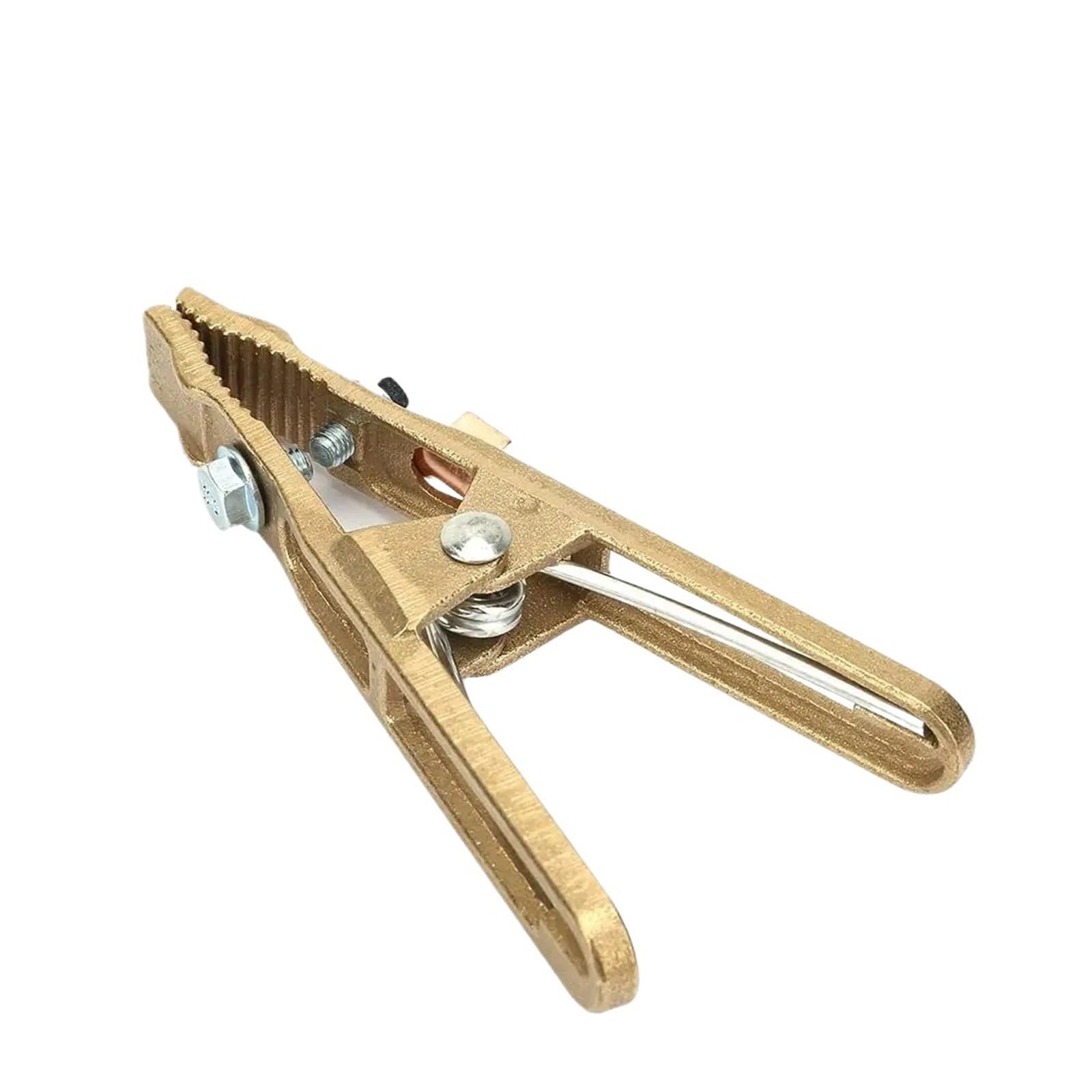 Pinza massa per saldatrice Morsetto di terra for saldatura a terra a forma di materiale in ottone 260/300/500A(300A)