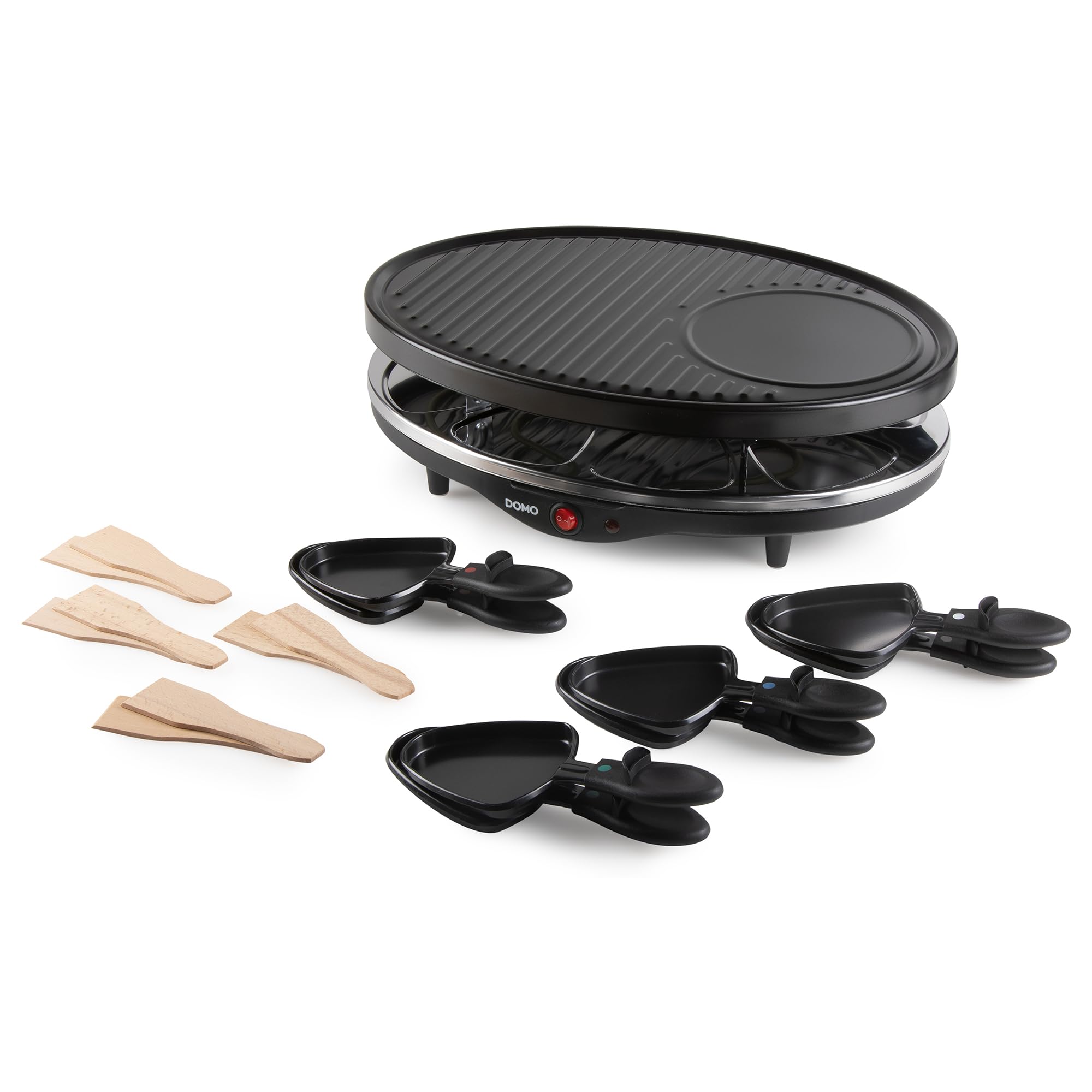 Domo Do9038G Grill, Czarny, 1200W