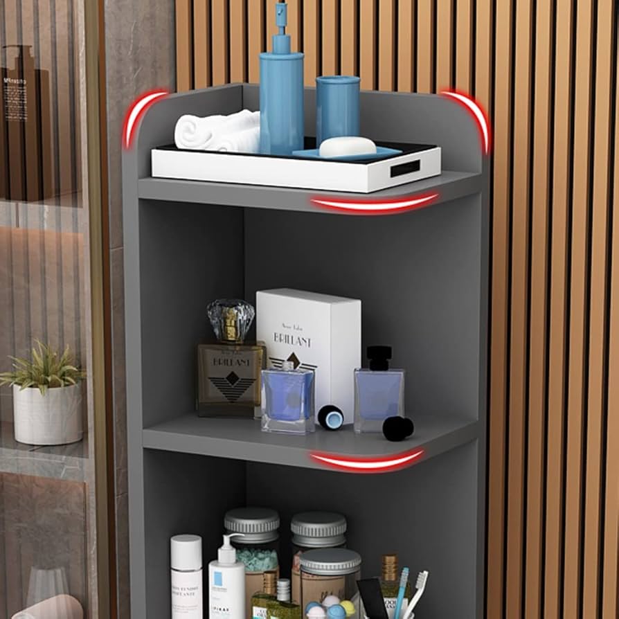 キャビネット 中型 Amazon｜63インチの狭いキャビネット、自立型リネンタワー