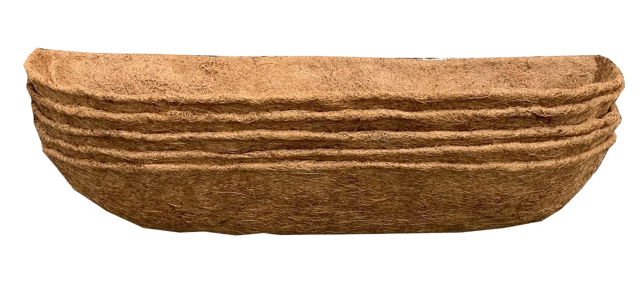 Selections Preformed Extra Deep Coco Wall Trough Planter Liner (75Cm)Pack Of 5 from B&Q