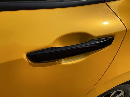 Miniatura 3 de GZXinWei Manija de la puerta del coche cubierta ABS decoración exterior accesorios estilo negro para Honda 10 generación Civic 2016 2017 2018 2019