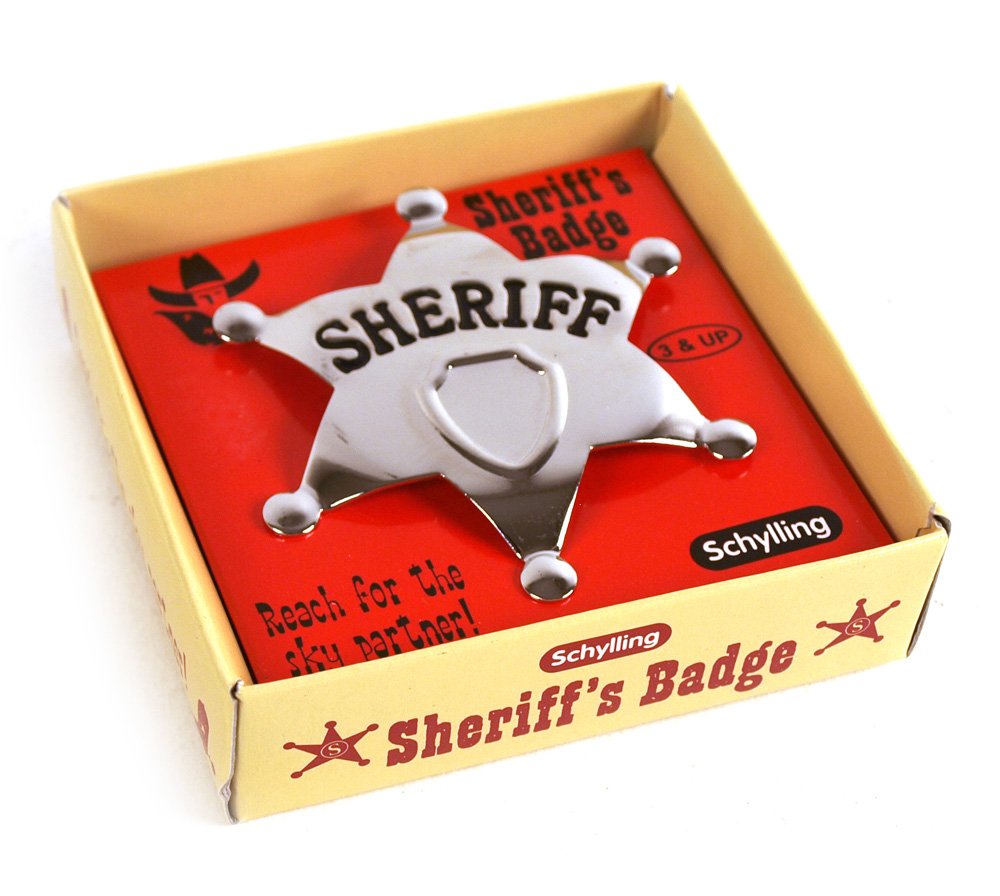 Sheriff's Star Badge