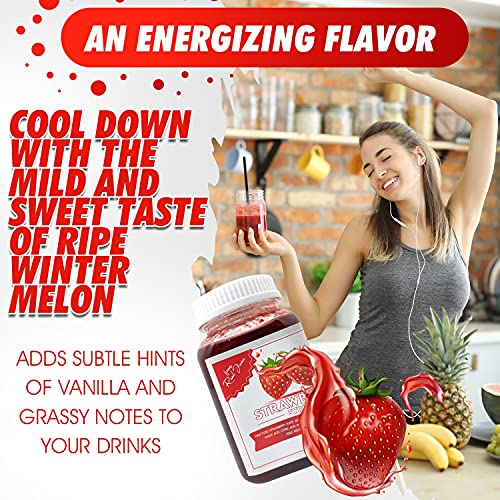 Fusion Select Peach Syrup –Flavor Enhancer Made From Real Juice For Bubble Tea, Yogurt, Snow Cones, Slushies Drinks, Shaved Ice, Soda, Cocktails 14 Oz #TOP3