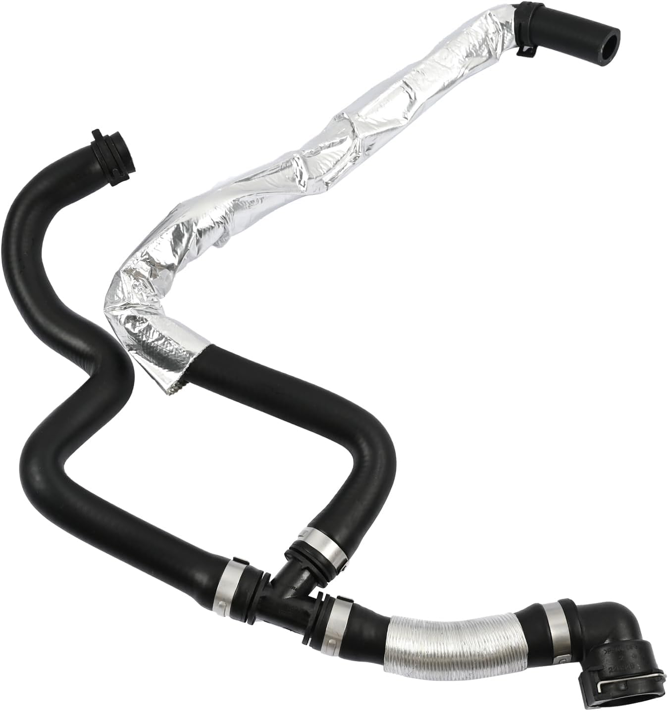 68280800AE,Radiator Coolant Bottle Outlet Hose Compatible with Jeep Wrangler 4 Cyl 2.0L 2018 2019 2020 2021 2022 2023 2024 Expansion Tank (Lower) Connector To Pipe Engine Coolant Hose