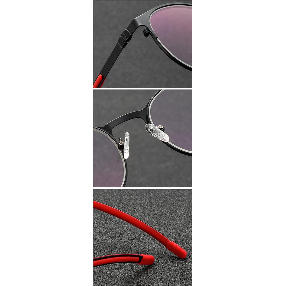 JIETIAN Intelligente multifokale Lesebrille Frauen, Outdoor Sonnenbrille mit photochromen HD Asphären Harzgläsern/UV400,03,+1.5