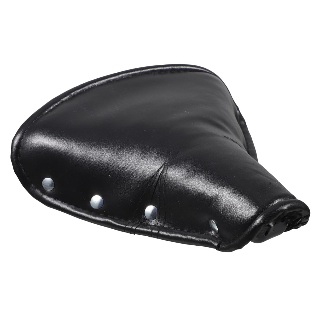 Healeved Sillín de Bicicleta Vintage Negro Muelles Cojín Retro de Cuero Cómodo Asiento para Triciclo Clásico Sillín de Bicicleta de Estilo Antiguo para Ciclismo Recreativo