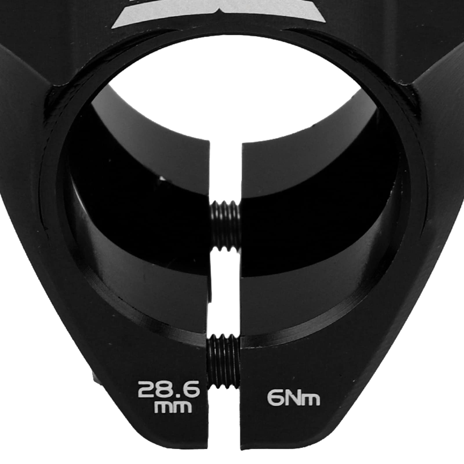 Tige de guidon Fixe avant 28.6 / 110 / 31.8 Mm Noir