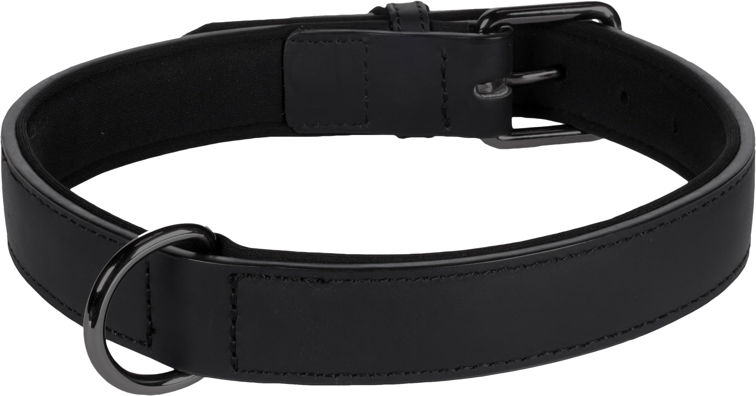 Collier BINTI Noir XL 47/57CM 30MM pour grand chien puissant et éducation