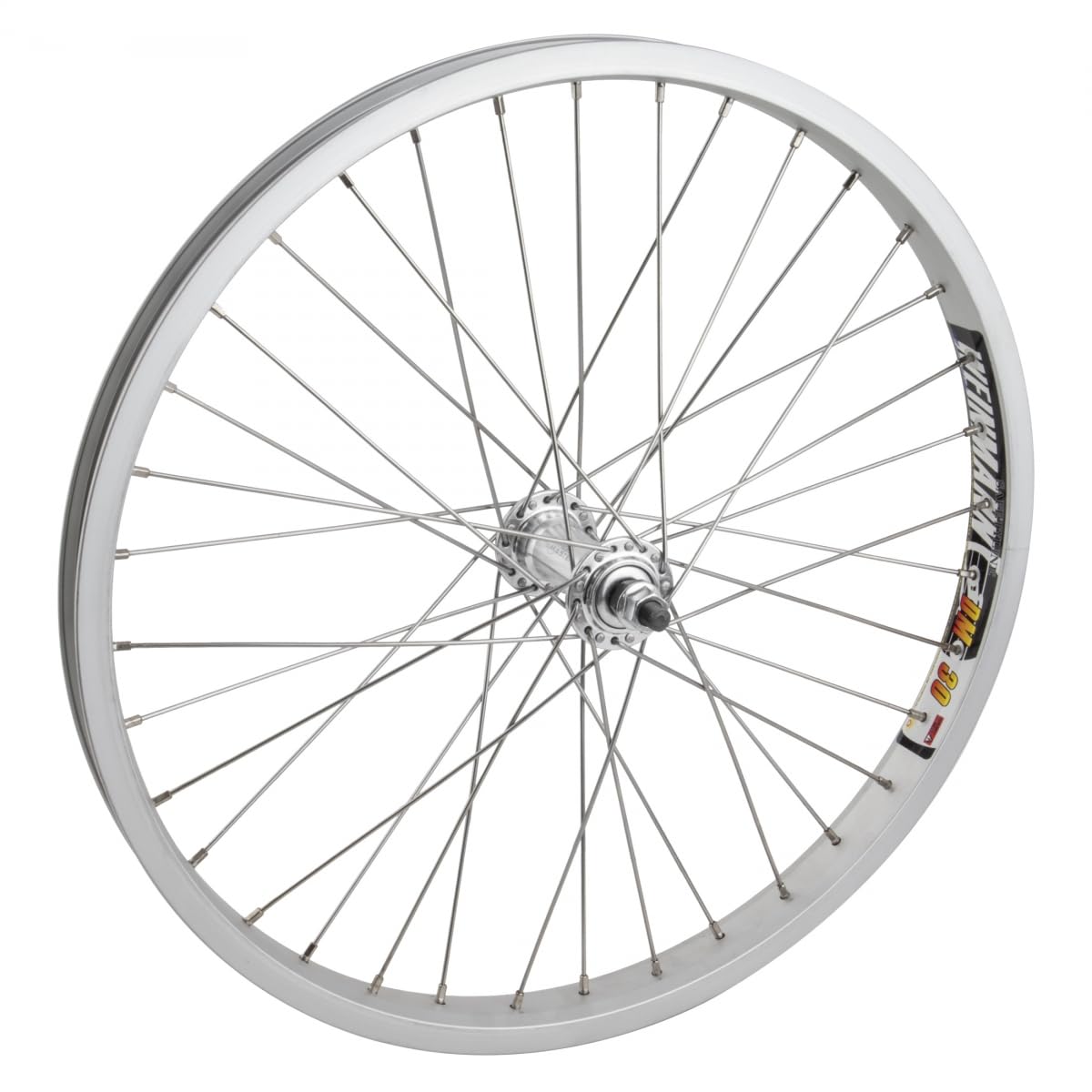 Roue Avant Vélo Wheel Master – 20 X 1,75 – 36H – Alliage Argent – Boulonnée