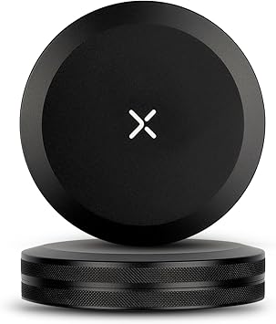 CanX Metal Can for Zyn | Twist Closure and Strong Knurled Grip | Spill-Resistant | Compact EDC Storage | Pouch & Pill Case | Tin Puck Holder | Dip Can | Zyn Tin | Premium Aluminum Container Black