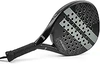 Raquete de padel com superfície de fibra de carbono com memória EVA núcleo de espuma flexível raquete de padel leve