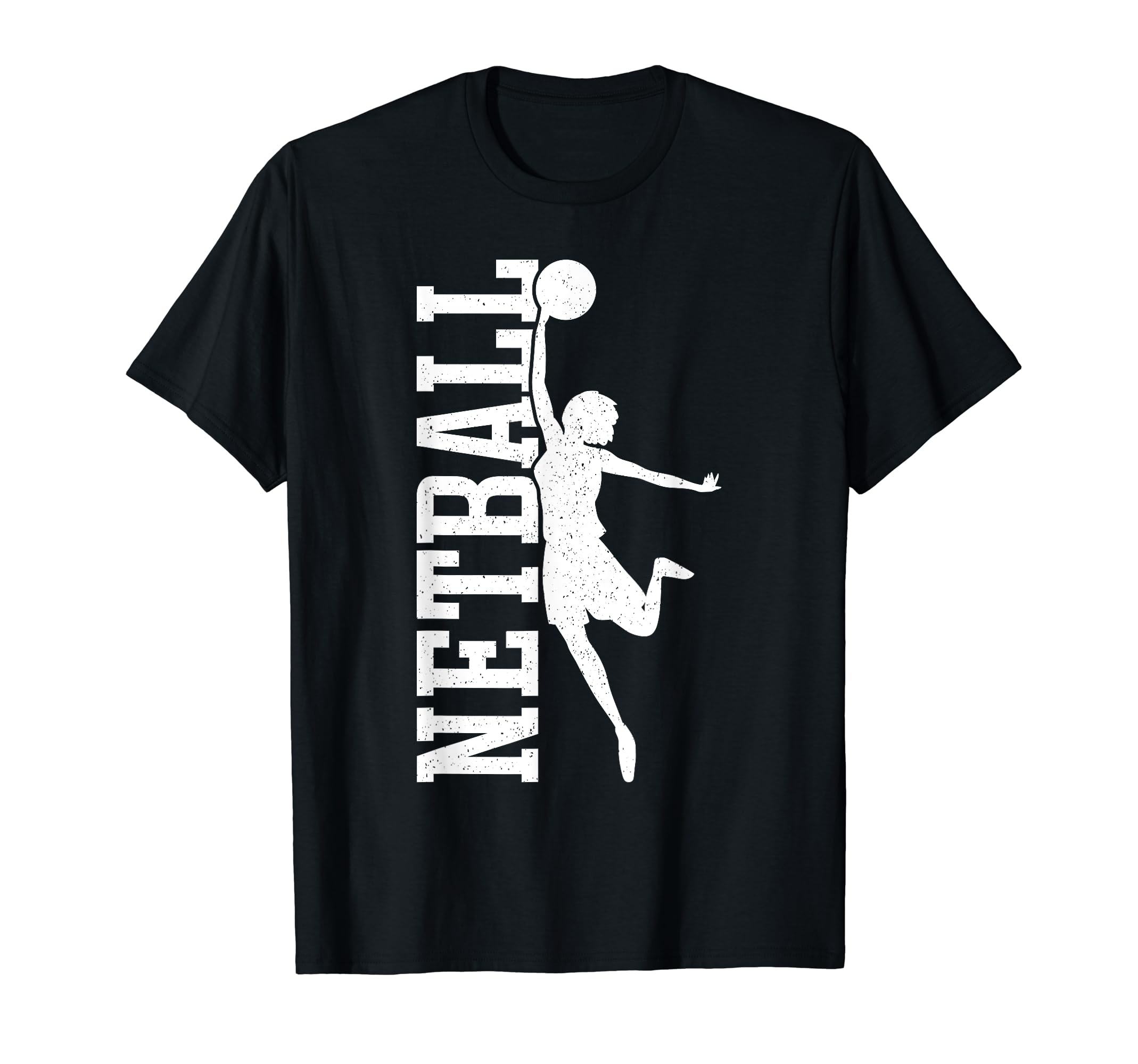 Classic Netball Team Player Graphic T-Shirt Apparel
