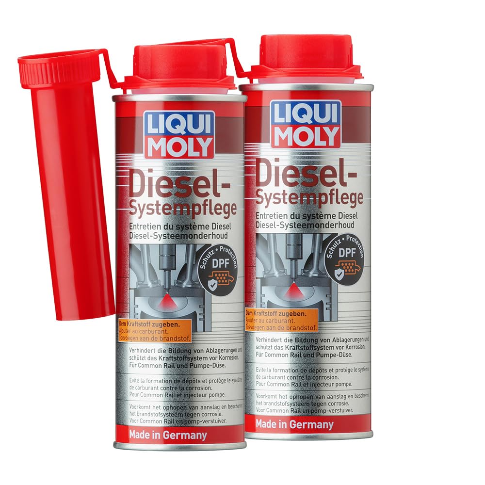 2x LIQUI MOLY 5139 Systempflege Diesel Motor Reiniger Pflege Kraftstoff Additiv