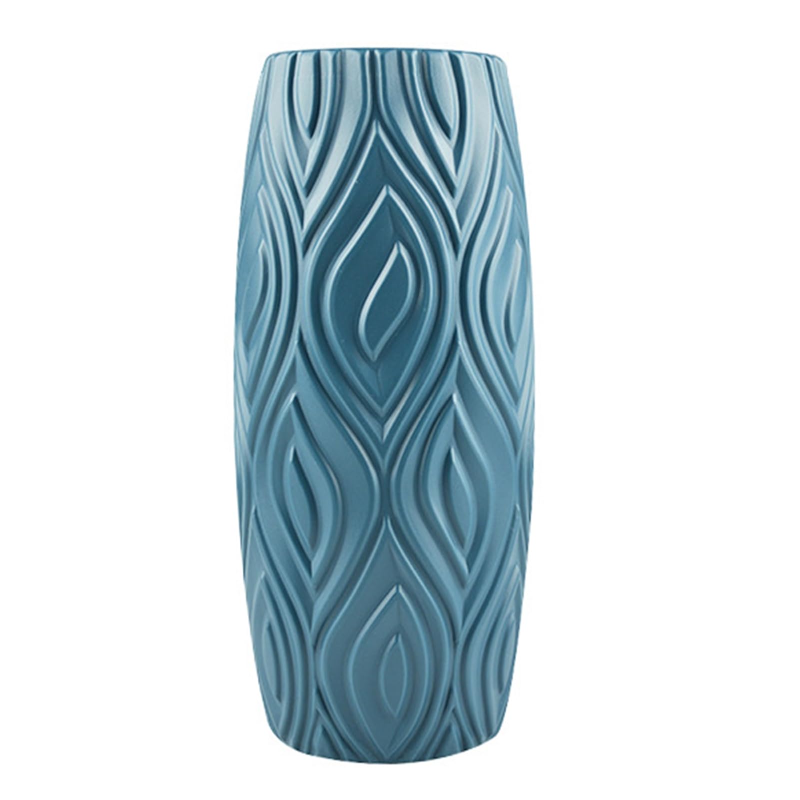 Flower Vase Flower Vase Elegant Unbreakable Plastic Creative Nordic Ceramic Look Vase for Dinning Table Decorative Vase Decorative Vase