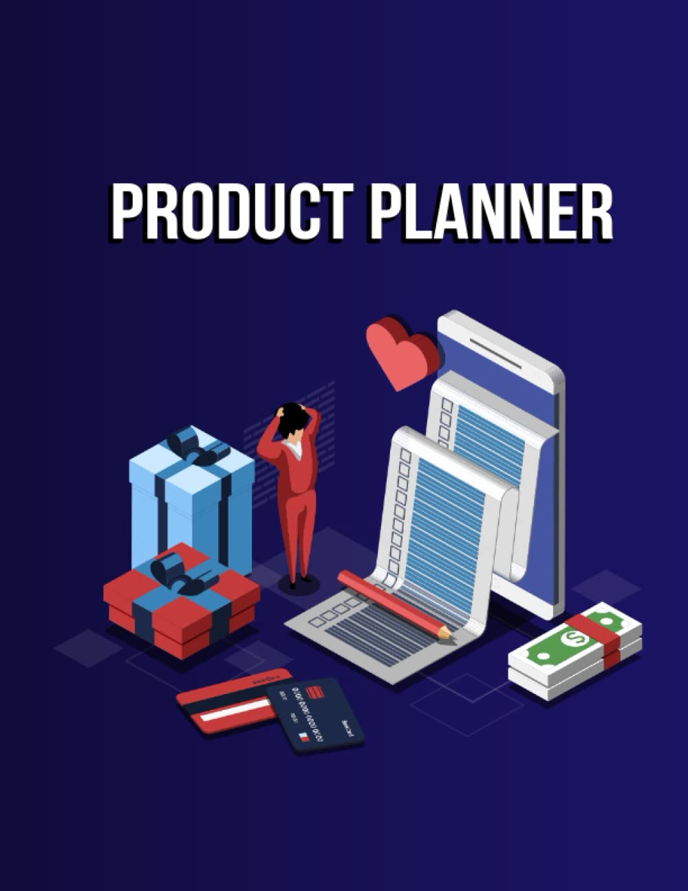 Product Planner: A planner to record about purchasing upcoming products | For business plan purpose | Product quantity, product details (price, cost, revenue) | 120 pages with 8.5 x 11 inches .