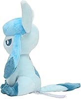 Vista 2 de Pokemon Center: Sitting Cuties: Glaceon Plush # 471 - Generación 4-6 pulgadas