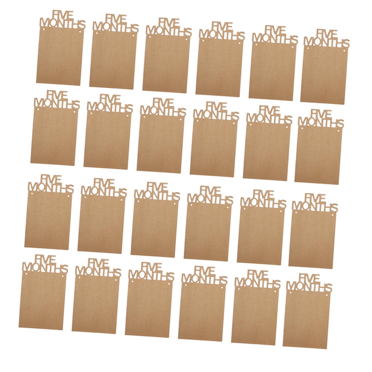 VILLFUL 2 Set 12 1st Birthday Pull Flag 1st Birthday Photo Banner 1st Birthday Banner 12 Month Photo Banner Boy or Girl First Birthday Bunting Wedding Kraft Paper Material Decorations