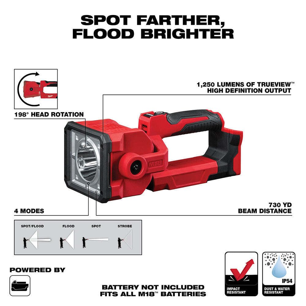milwaukee flashlight 1 million lumens You've heard about the 1 million lumen flashlight : r/flashlight