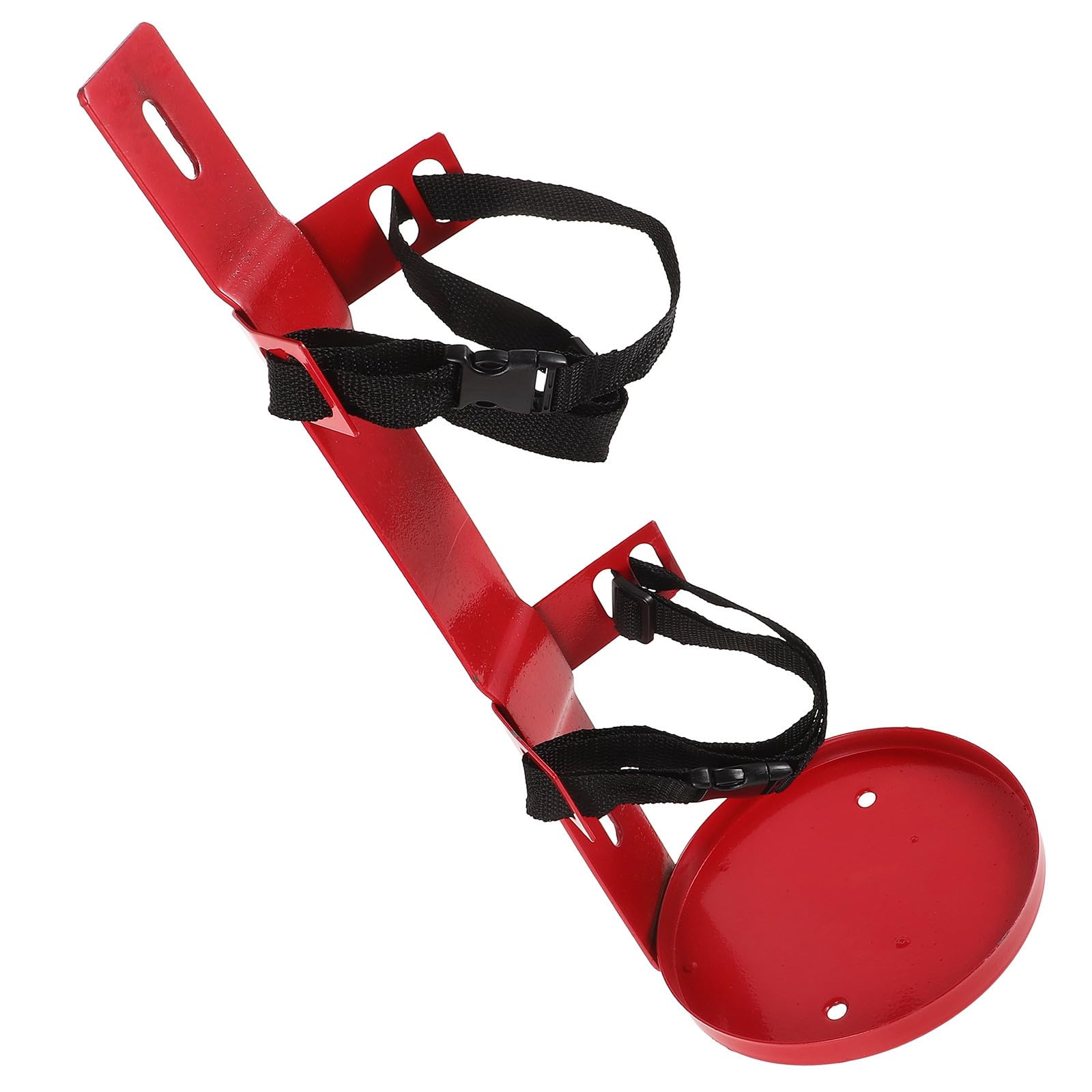 LABRIMP Soporte Versátil para Extintor de Incendios Correa Resistente de Hierro y Tela, Adecuado para Autobuses y Vehículos de Pasajeros