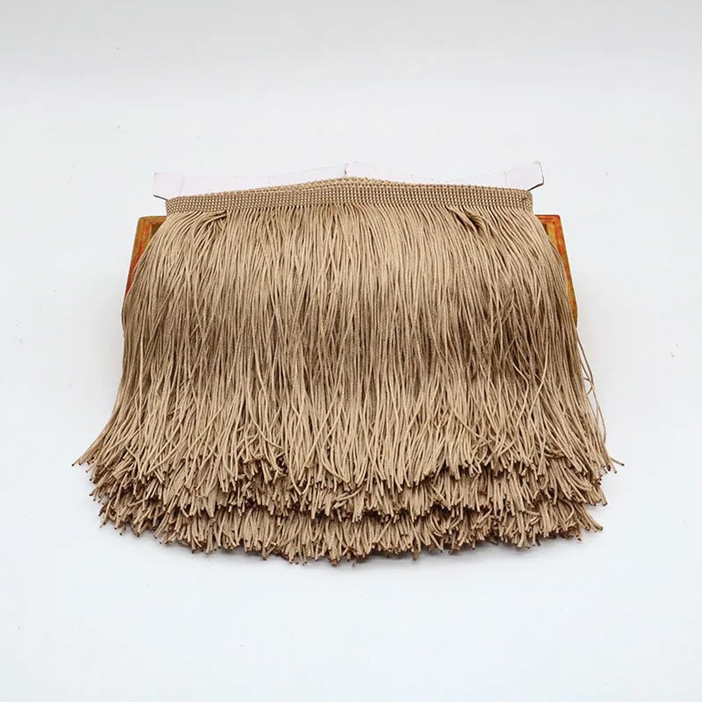 VIXDA 10 Yards 30cm Long Tassel Fringe Trim Lace Ribbon Tassels For Curtains Dresses Fringes For Sewing Trimmings Crafts