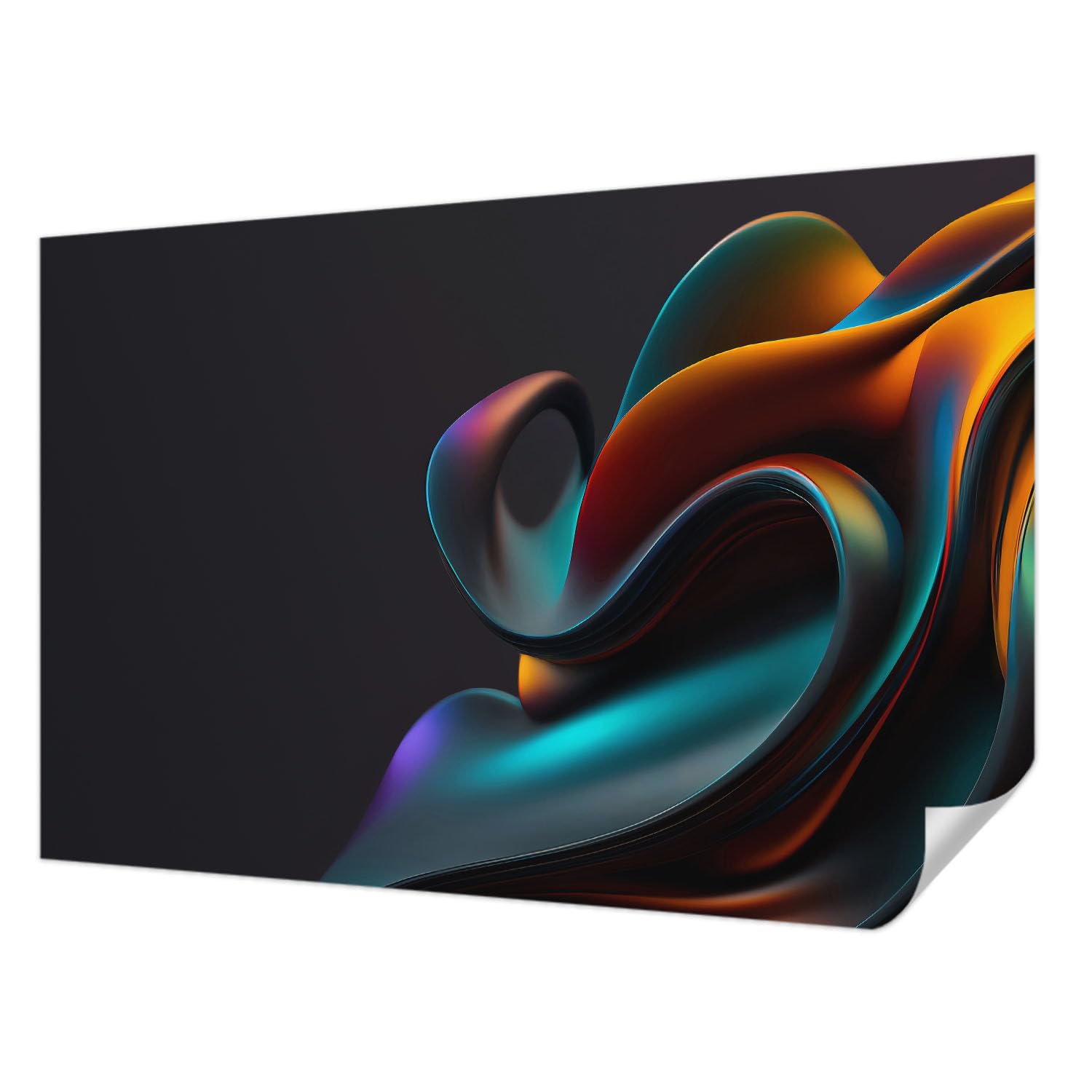 Décor mural adhésif 104x70 cm pour décoration intérieure de chambre et salon moderne