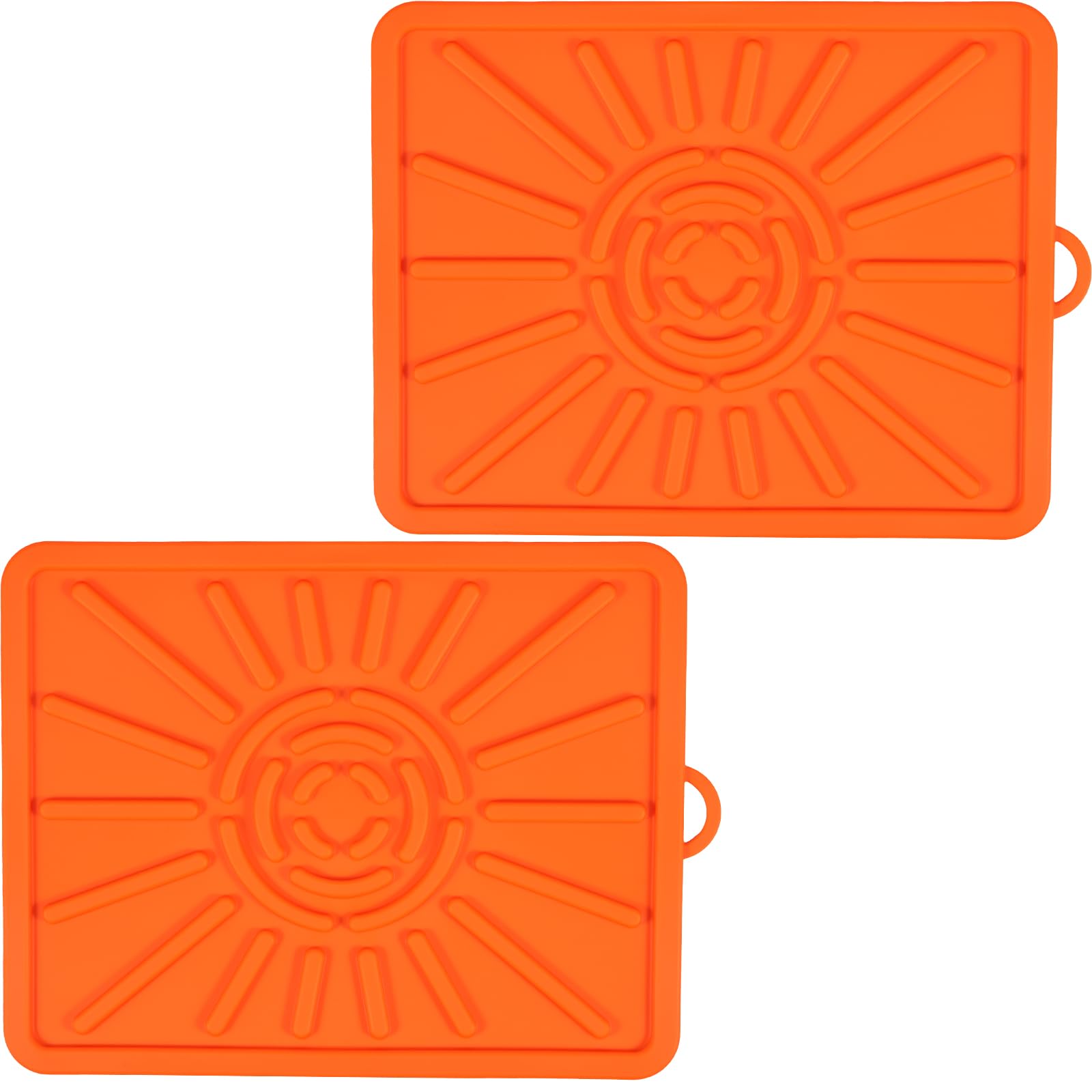 Silicone Spatula Mat, Heat Resistant Grill Side Shelf Mat,Silicone Utensil Rest Pad, Food Grade Grill Utensil Holder Mat Silicone Griddle Tools Mat Griddle Utensil Mat for Grill 14.2 x 11.2 Inch