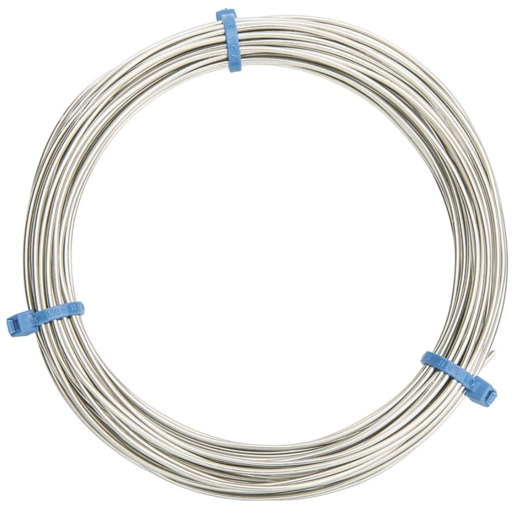 Pure Titanium Wire For Medical Uses or High Strength Jewelry Making, Art, Craft & personal Uses 5Meters long (0.5mm)