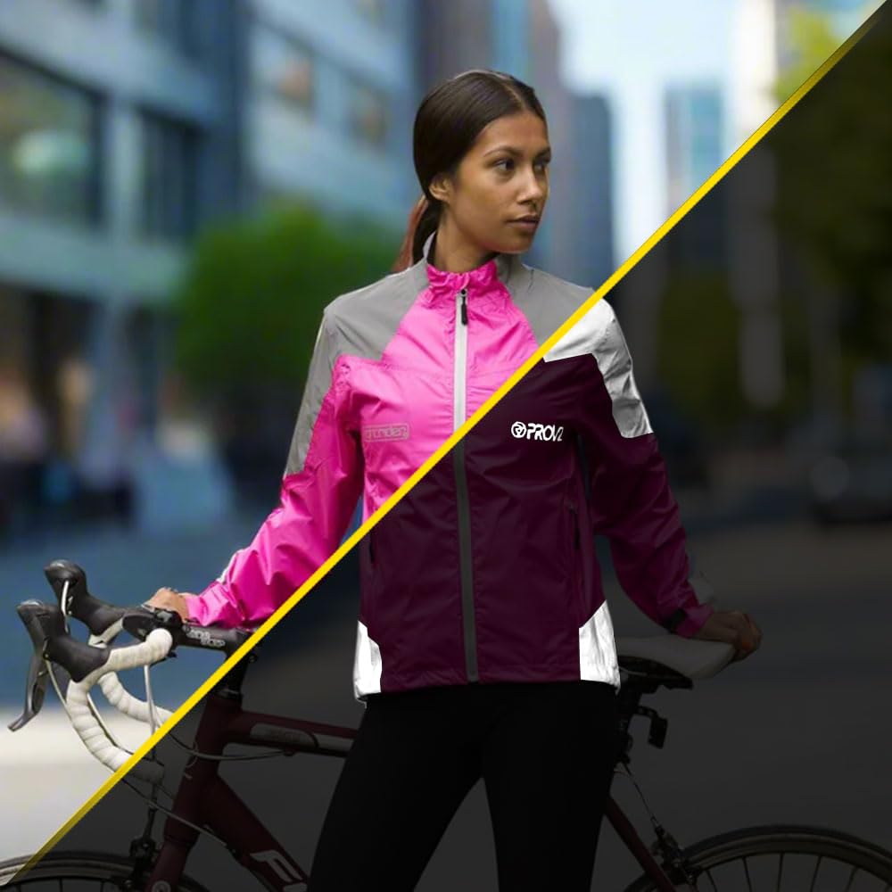 Proviz Nightrider Veste de Cyclisme imperméable pour Femme