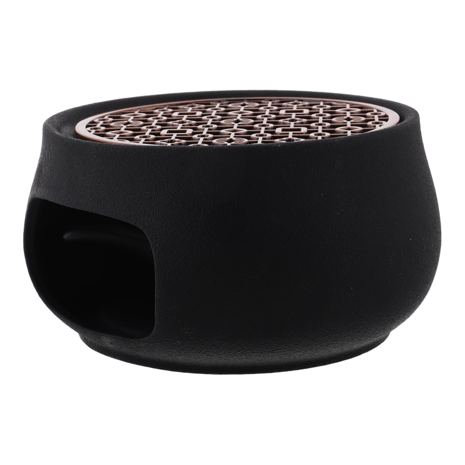 MAGICLULU Ceramic Tea Warmer Candle Heater Vintage Teapot Stand for Coffee Tea Safe Heating Base Versatile Hot Drink Accessory for Home Travel