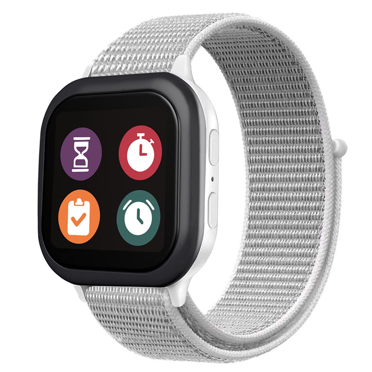 JOHEXI Gizmo Watch Band Replacement for Kids, Breathable Hook & Loop Nylon Smartwatch Band Compatible with Verizon Gizmo Watch 2 / Gizmo Watch 1