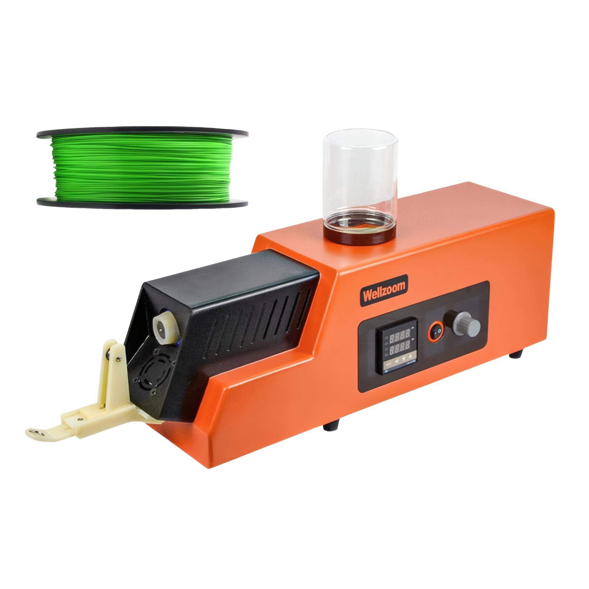Ekstruder Materiałów Eksploatacyjnych Druku 3D, Regulowana Prędkość 300-650 Mm/Min,2 Matrycami 1,75/3,00 Mm, Wyświetlacz Lcd, Wytłaczarka Filamentów ABS/PLA/PVA/Octan