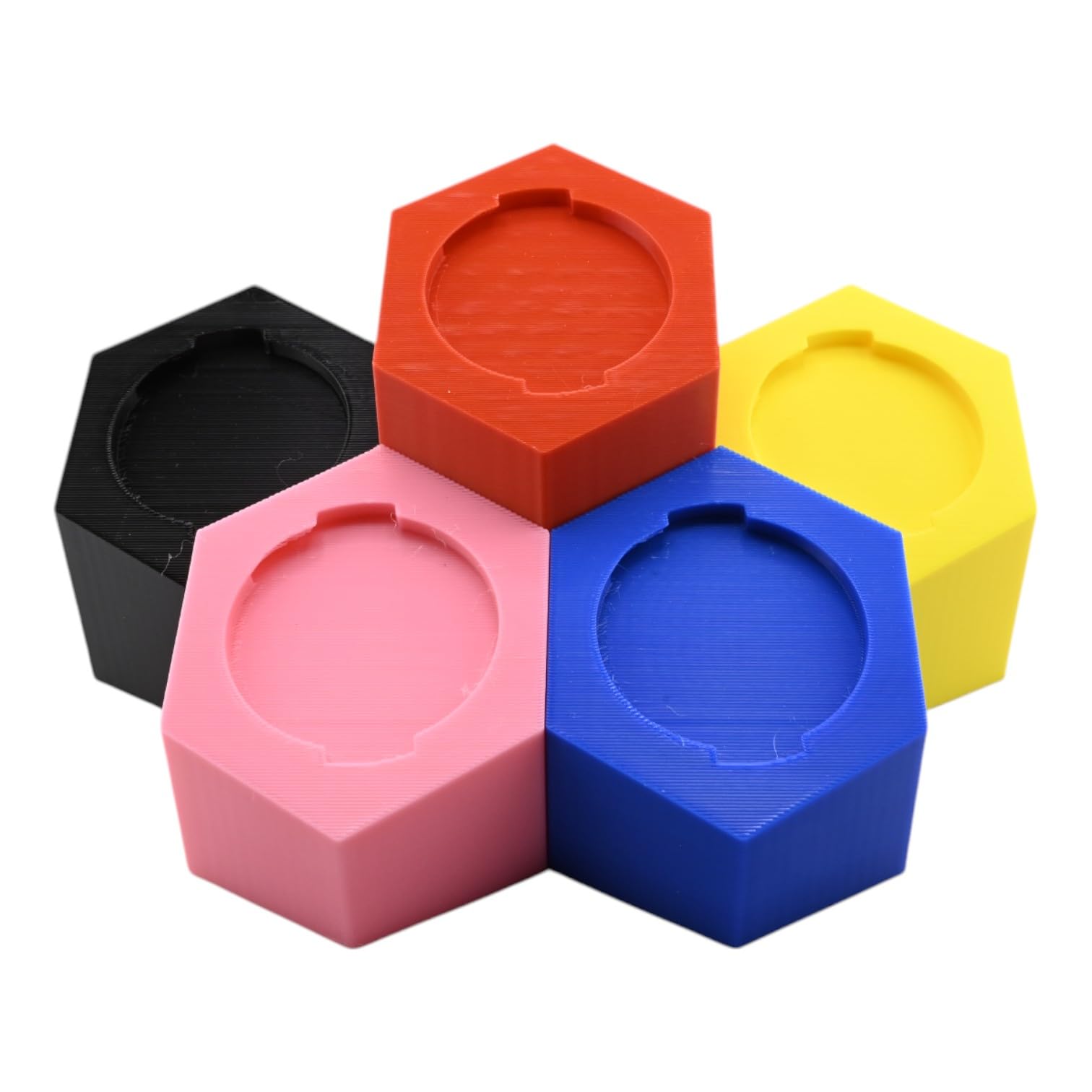 Vintage 90s MMPR coin holder set of 5