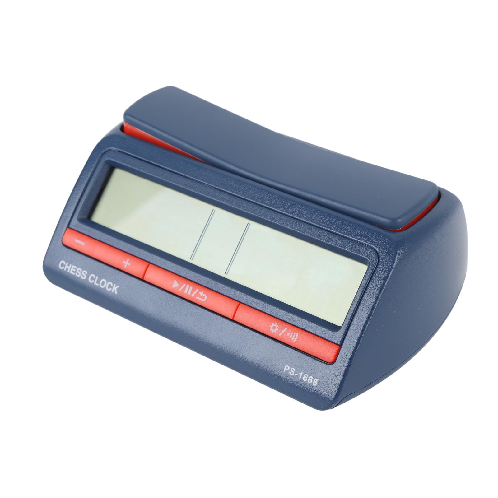 Horloge D'échecs Numérique Portable, Minuterie Professionnelle pour Jeu de Tournoi, Grand écran, Retard de Bonus, Plastique Noir, Joueurs D'échecs Chinois Go