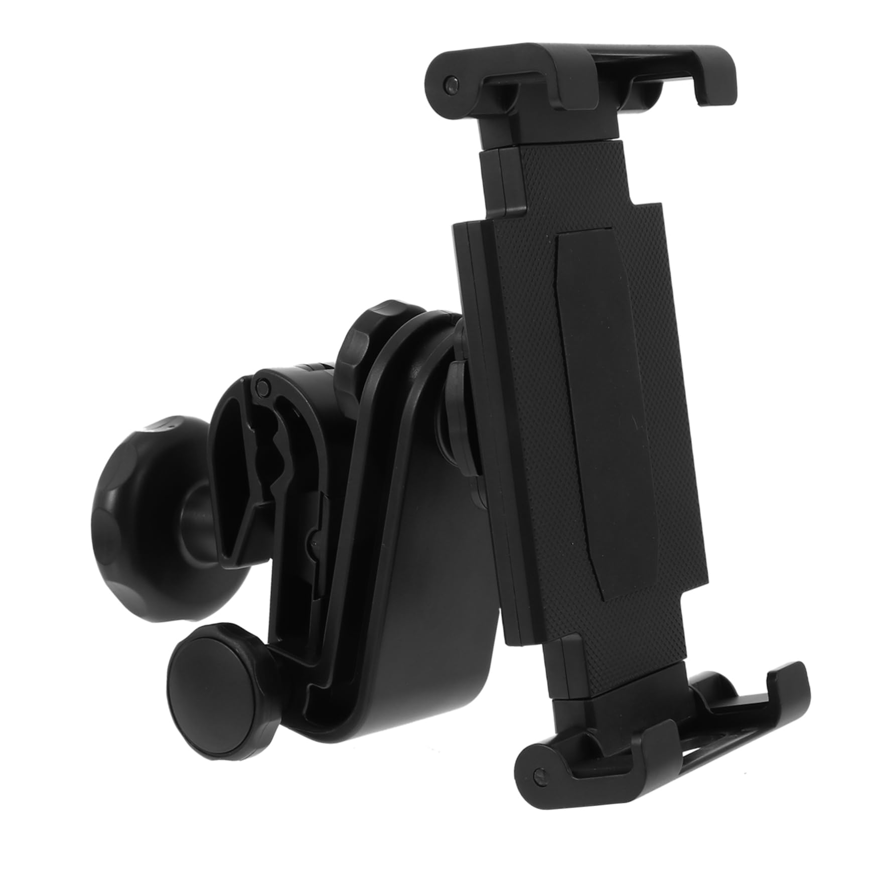 DOITOOL 1 Pc Car Flatbed Bracket Multifunctional Holder for Your Automotive Adjustable Interior Compatible Simple Headrest Bracket Tablet Support Car Headrest Bracket Car Shelf Black Abs