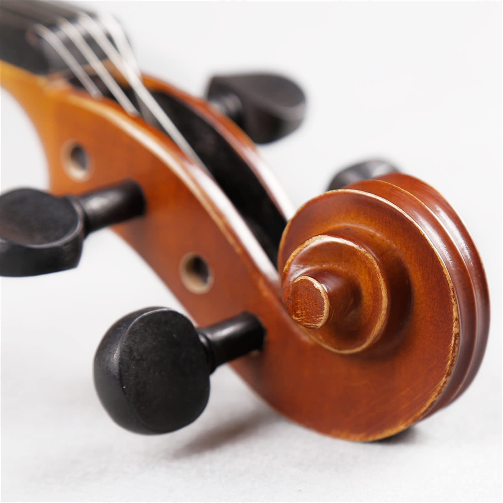 Violinen Maple Matte Violine 4/4 3/4 Geige Anfänger Mit Etui Bogen Saiten Komplettes Set Zubehör Violine (Color : 4/4)