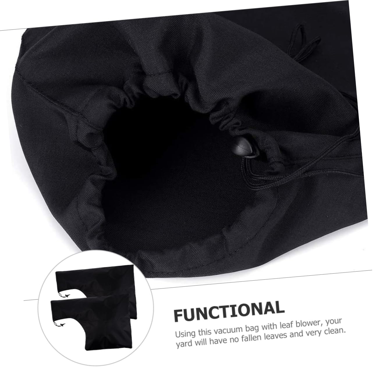 BESTonZON 5 Series Bolsa De Almacenamiento para Soplador De Hojas Aspiradora Jardín Cortacésped Bolsas Recolectoras Bolsa para Soplador De Hojas Bolsa para Soplador De 2 Piezas x 5