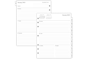 newestor 2025 Weekly Planner Refills