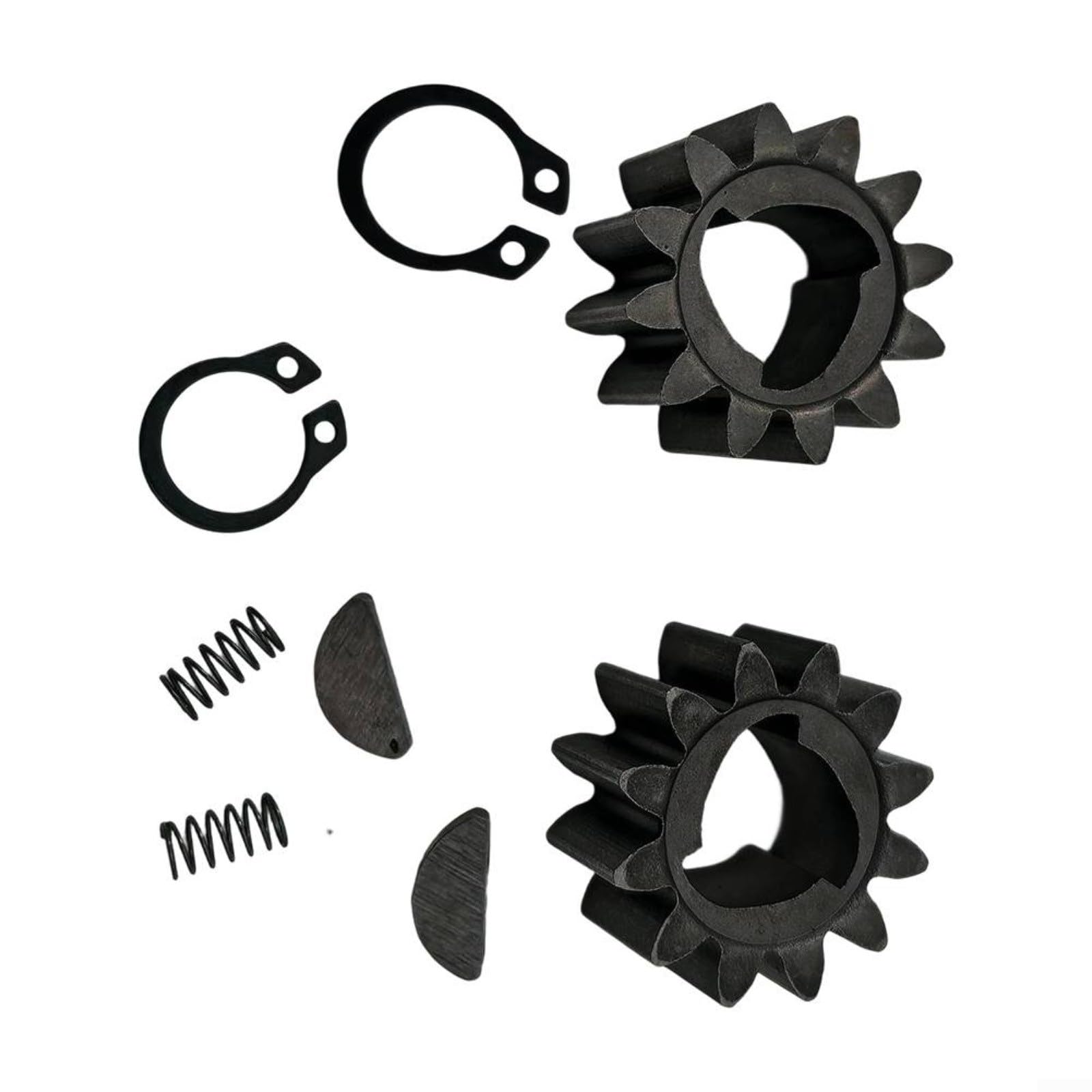 Juego de ruedas delanteras traseras para cortacésped Honda HRR216 HRS216 HRT216, neumáticos de 8 pulgadas con rueda motriz de 12 dientes, repuesto para 44710-VL0-L02ZB 42710-VE2-M02ZE(4 piezas