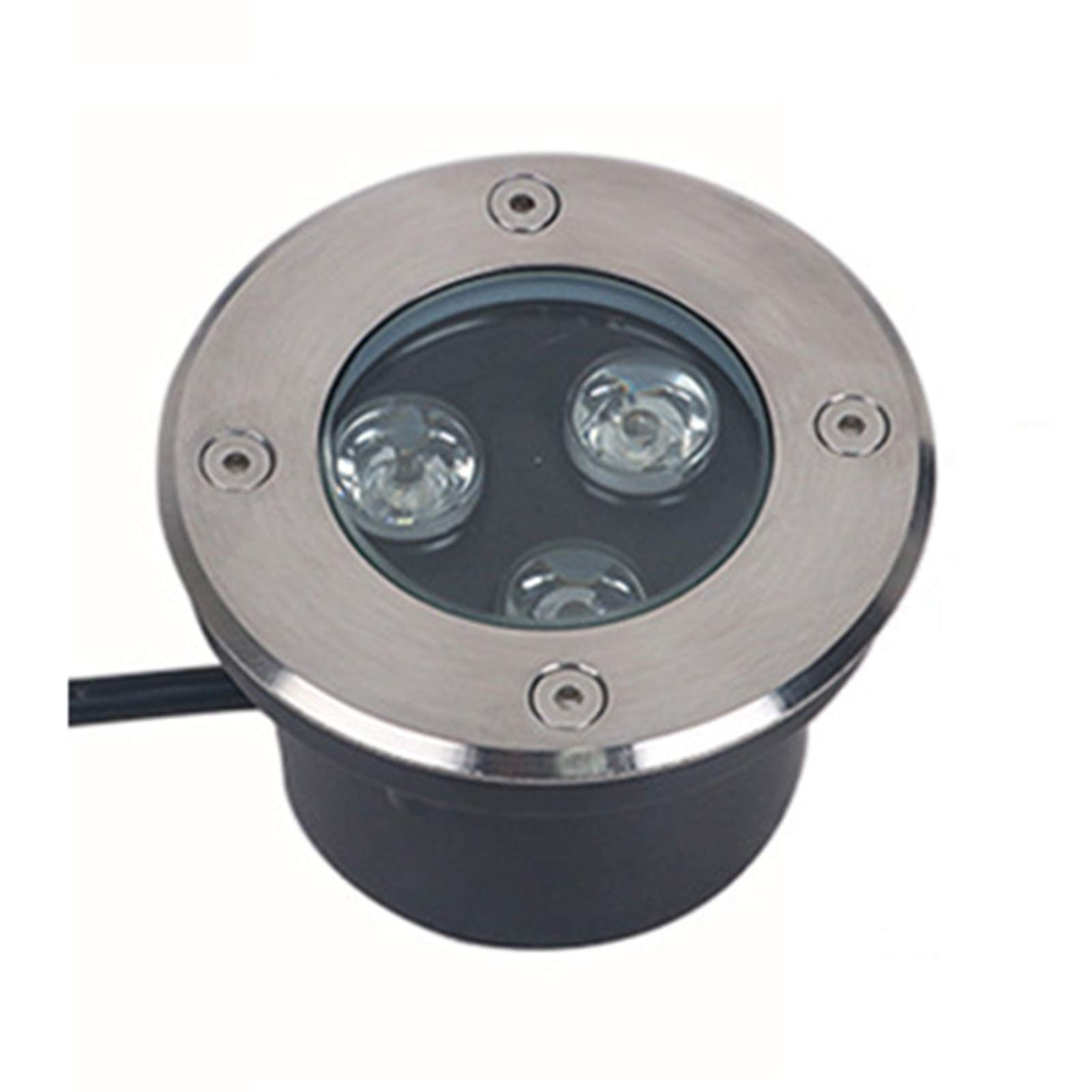 Underground Light Deck Lights Garden Terrace Floor Lawn Lamp (Cold White Voltage : 24V)