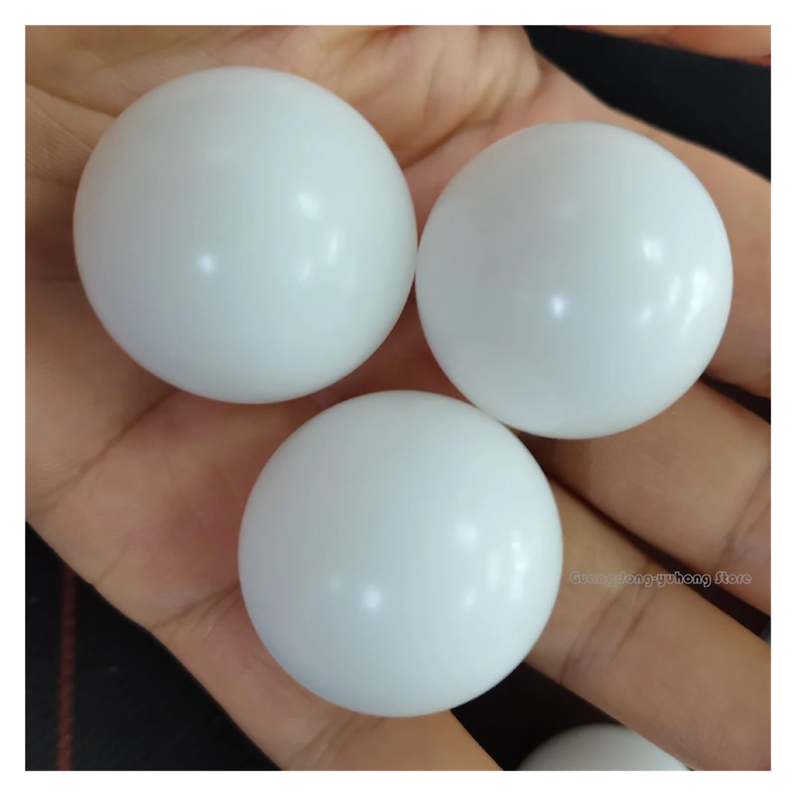 Amazon.co.jp: ZHGUIMING ホワイトナイロンプラスチックボール PA66