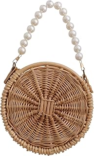 1 Peça Bolsa Crossbody De Pérola Bolsa Crossbody Feminina Bolsas Femininas Tote Bolsas Crossbody Bolsa De Ombro Tecido Bolsas Crossbody Para Mulheres Bolsas De Palha E Bolsa