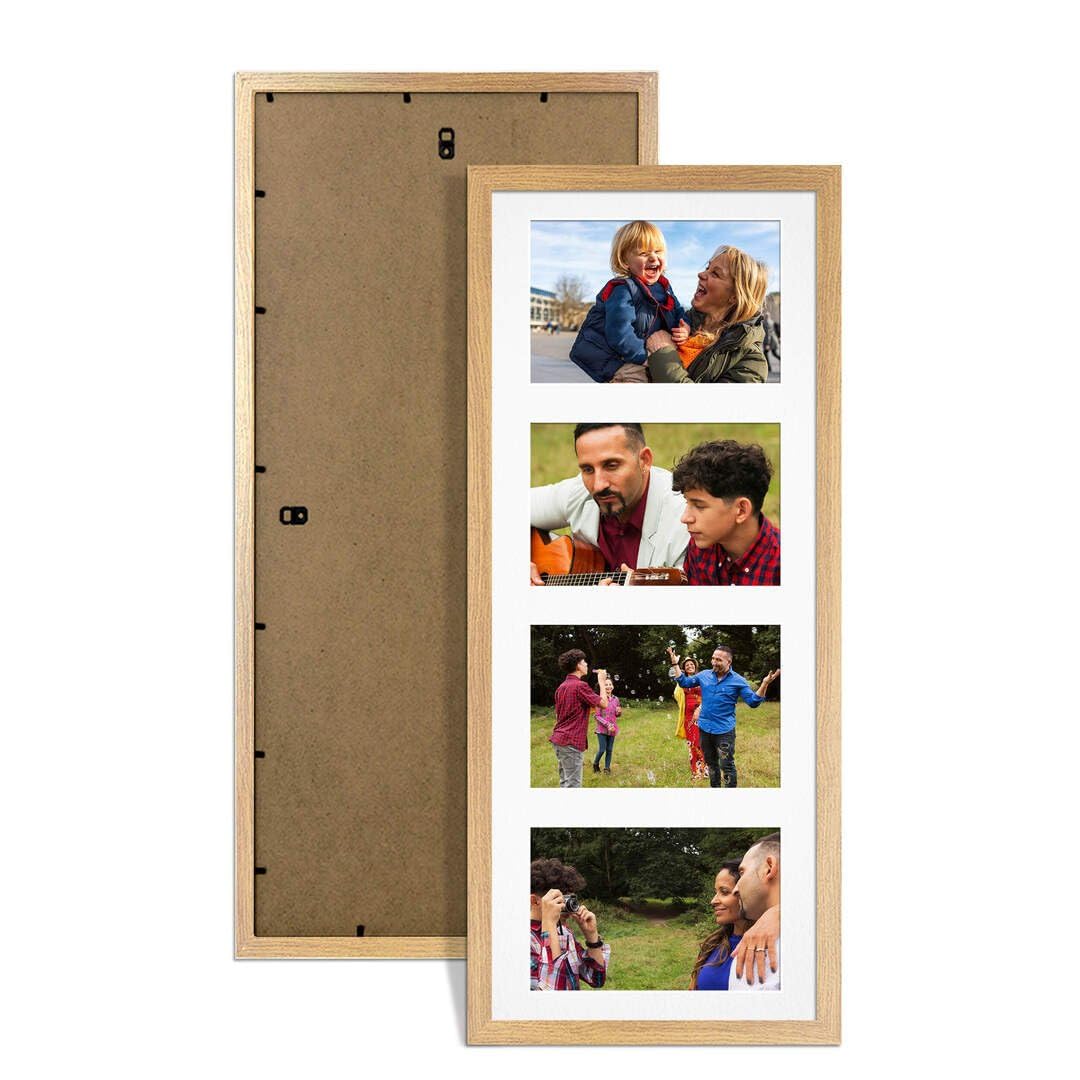 Procut Global 50x20cm Sleek Oak Photo Frame For Multiple Pictures