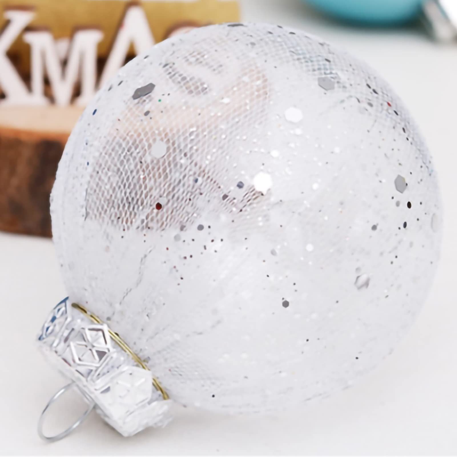 Bombki Choinkowe Ozdoby Niebieskie Boże Narodzenie Kulki Ozdoby Shatterproof Choinki Dekoracje Na Wakacje Wedding Party Decoration, 30 sztuk Bombki świąteczne