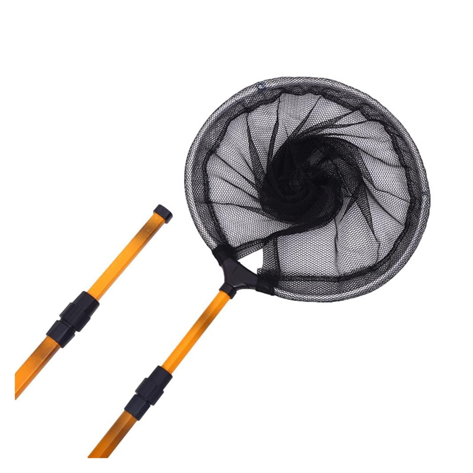Epuisette Filet de pêche for enfants avec poignée télescopique insecte papillon filet d'aluminium aluminium poisson poisson poisson d'atterrissage filet extérieure attrapant poisson poisson poisson Fi