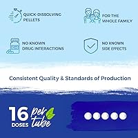 Vista 5 de Boiron Chamomilla 30C to Alleviate Irritability, Restlessness, and Occasional Sleeplessness at Night - Pack of 3 (240 Pellets)