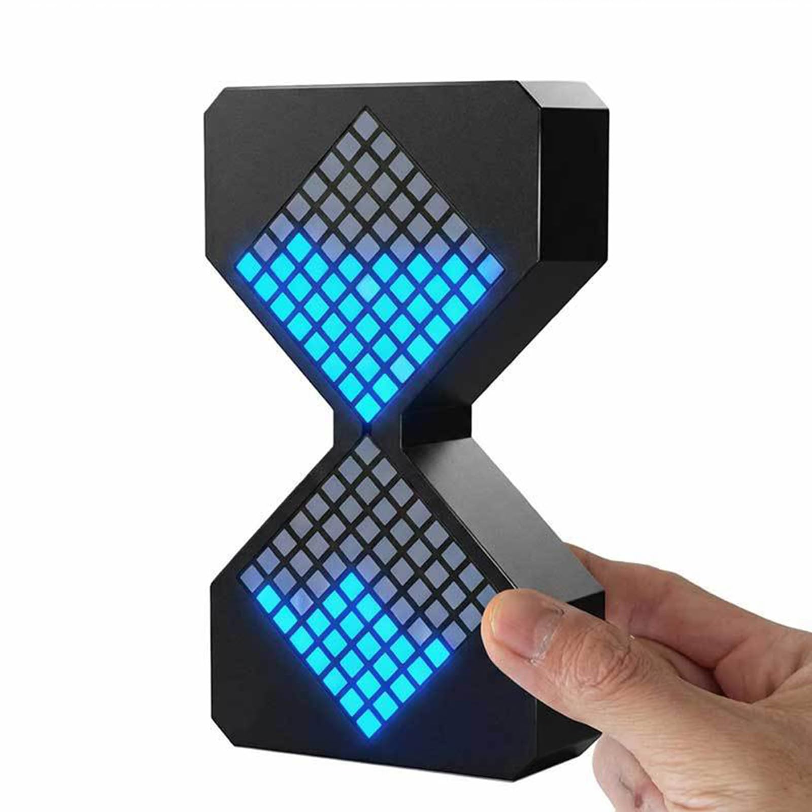Professionelle LED Elektronik mit Gravitationssensor Technologie, Digitale Sanduhr, Heimdekoration, Gravitations Timer